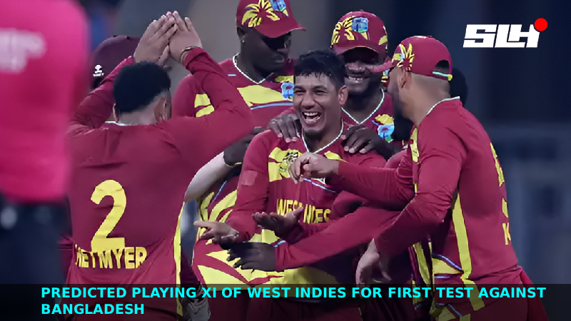 Predicted Playing XI of West Indies for First Test Against Bangladesh