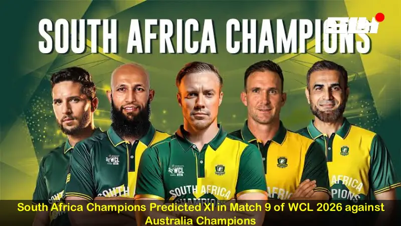South Africa Champions Predicted XI in Match 9 of WCL 2026 against Australia Champions
