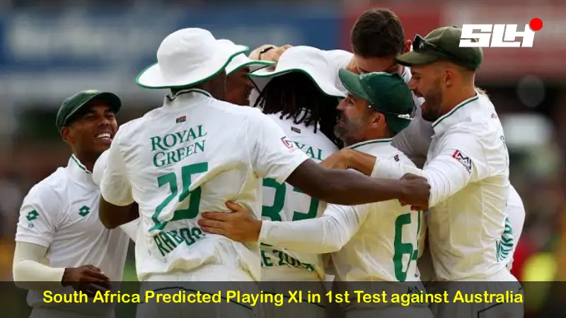 South Africa Predicted Playing XI in 1st Test against Australia
