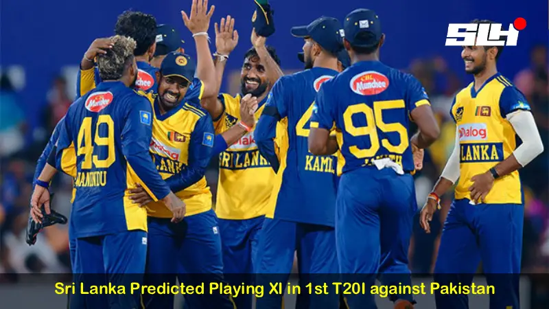 Sri Lanka Predicted Playing XI in 1st T20I against Pakistan