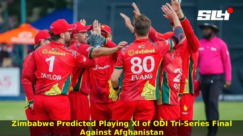 Zimbabwe Predicted Playing XI of ODI Tri-Series Final Against Afghanistan