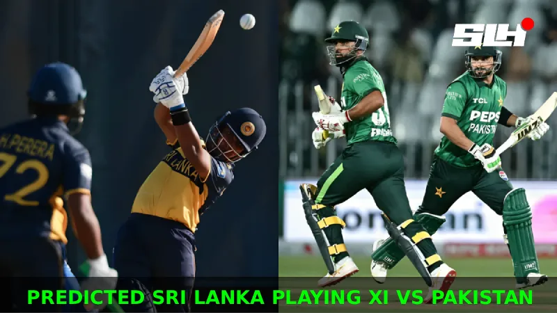 Predicted Playing XI of Sri Lanka for 1st ODI of Tri-Series against Pakistan