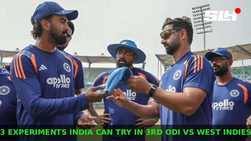 3 experiments India can try in 3rd ODI against West Indies after winning series 2-0