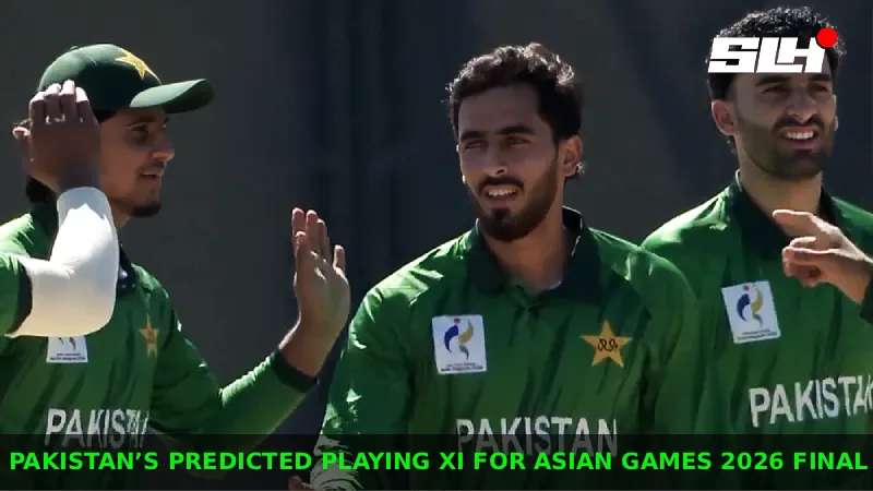 Predicted Playing XI of Pakistan in Asian Games 2026 Final