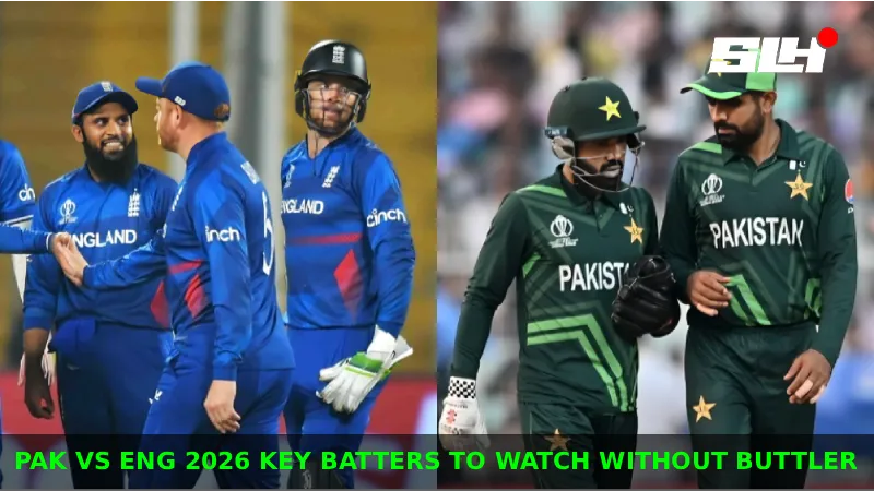 Which Batters Will Decide Pakistan vs England in the ODI Tri Series 2026 With Jos Buttler Out?