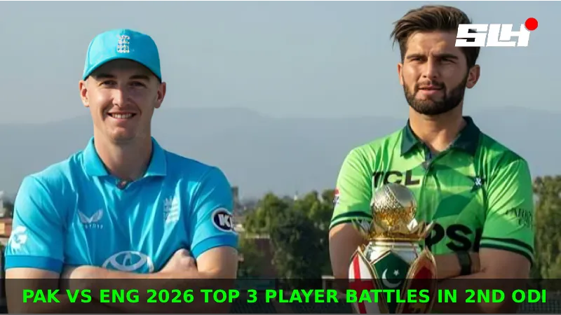 Top 3 Player Battles to Watch Out for in 2nd ODI of Tri-Series 2026 Between Pakistan and England